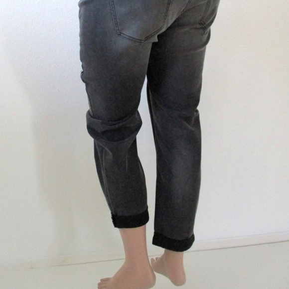 SUNRISE 51 Jeans Women DISTRESSED Cropped Rhinestone Embellished Size 20 NWOT - Picture 5 of 5